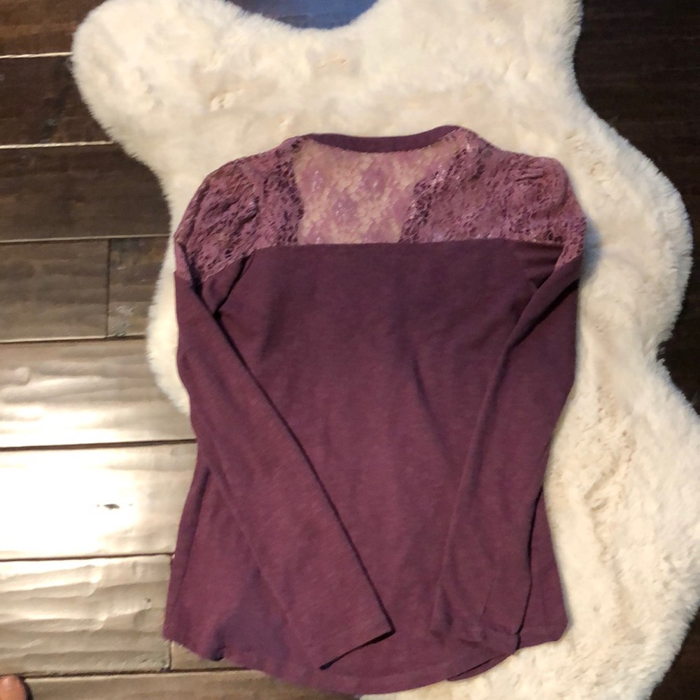 Lace Button-Up Cardigan - Picture 4 of 4